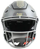 Roger Staubach Signed Cowboys F/S Salute 2025 SpeedFlex Helmet - Beckett W Holo