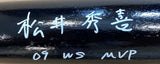 Hideki Matsui Yankees Signed In Kenji Black Rawlings Baseball Bat 09 WS MVP JSA