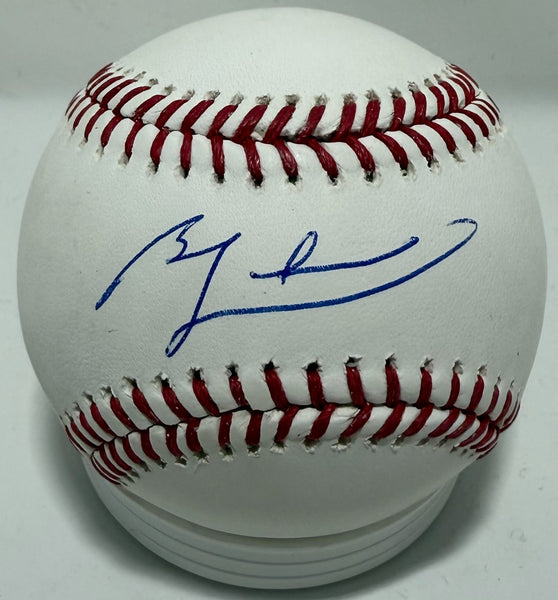 Cubs World Series MVP BEN ZOBRIST Signed Official MLB Baseball AUTO - Royals JSA
