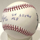 Brewers JONATHAN LUCROY Signed Official MLB Baseball AUTO w/ 2 x All Star - JSA