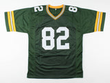 Don Beebe Signed Green Bay Packers Jersey (Beckett COA) Super Bowl XXXI Champion