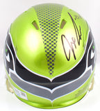 Jaxon Smith-Njigba Autographed Seattle Seahawks Flash Speed Mini Helmet-Fanatics