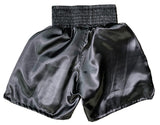 Mike Tyson Signed Custom Black Baddest Man Boxing Trunks JSA ITP
