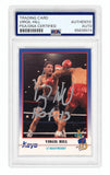 Virgil Hill Signed 1991 Kayo Boxing Trading Card #101 w/HOF'13 - (PSA/DNA)