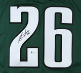 Miles Sanders Signed Philadelphia Eagles Jersey (Beckett COA) 2019 2nd Rnd Pick