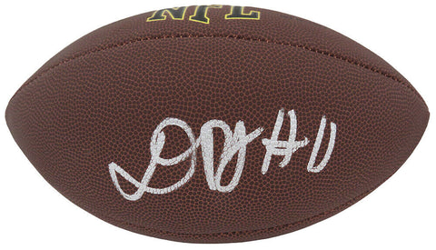 Donovan Peoples-Jones Signed Wilson Super Grip Full Size NFL Football - (SS COA)