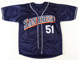 Trevor Hoffman Signed Padres Jersey (Beckett) San Diego HOF Closer (1993-2008)