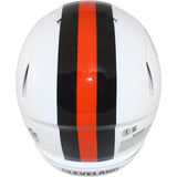 Quinshon Judkins Autographed Cleveland Browns Pro 23ALT Helmet Beckett WIT 53111