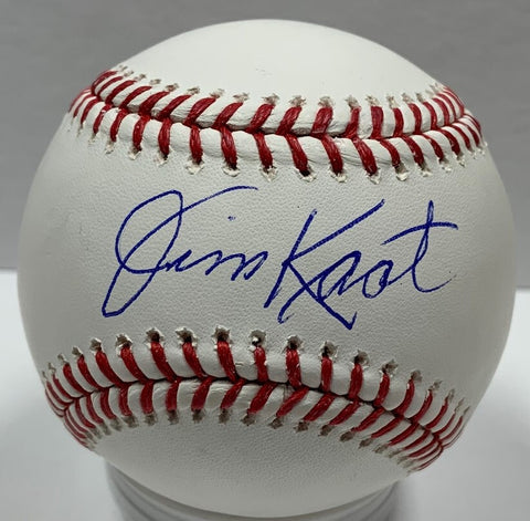 Twins HOF'er JIM KAAT Signed Official MLB Baseball AUTO - Yankees - Phillies BAS