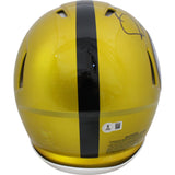 Jerome Bettis Autographed Pittsburgh Steelers Pro Flash Helmet Beckett 49573