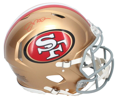 Joe Montana Autographed San Francisco 49ers Authentic Speed Helmet Beckett
