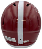 Joe Namath Autographed Alabama Crimson Tide Full Sized Replica Helmet Beckett