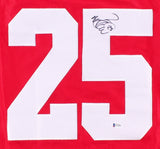 Mike Green Signed Detroit Red Wings Reebok Jersey (Beckett COA) All Star/Defense