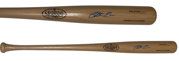 Colt Emerson Autographed Mariners Slugger Blonde Pro Stock Baseball Bat Beckett