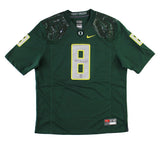 Marcus Mariota Signed Oregon Ducks Nike Limited Green NCAA Jersey