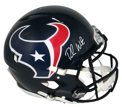 DESHAUN WATSON SIGNED HOUSTON TEXANS FULL SIZE SPEED AUTHENTIC HELMET BECKETT
