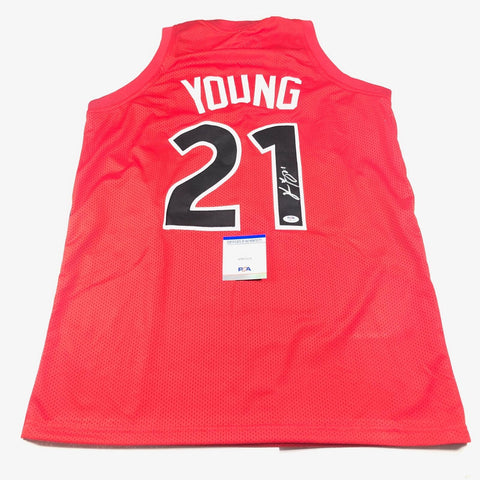 Thaddeus Young Signed Jersey PSA/DNA Chicago Bulls Autographed