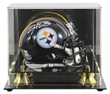 Steelers Hines Ward Authentic Signed Speed Mini Helmet w/ Case BAS Witnessed