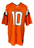 Bo Nix Signed Denver Broncos Orange Nike Game Replica Jersey BAS