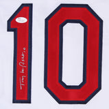 Tony La Russa Signed St Louis Cardinals Jersey (JSA COA) 4xManager of the Year