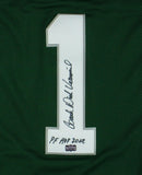 Dick Vermeil Signed Philadelphia Custom Green Jersey - "PF HOF 2022" Inscription