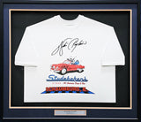 Walter Payton Autographed Framed White Diner T-Shirt Bears "34" JSA #C88895
