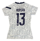 Alex Morgan Signed 2021/22 Nike USA Women's Pre-Match Soccer Jersey BAS