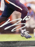 Bo Nix Autographed 8x10 Photo with Plaque -- Denver Broncos | Beckett BAS COA