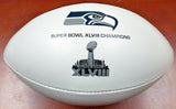 STEVEN HAUSCHKA AUTOGRAPHED SUPER BOWL CHAMPS FOOTBALL SEAHAWKS MCS 112616