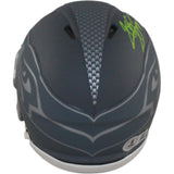 Brian Bosworth Autographed Seattle Seahawks Slate Mini Helmet Beckett WIT 54739