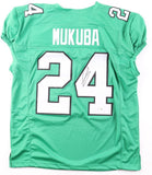 Andrew Mukuba Signed Philadelphia Eagles (JSA) 2022 2nd Round Pick / Texas D.B.