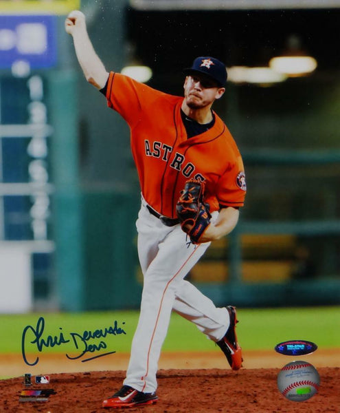Chris Devenski Autographed Houston Astros 8x10 PF Photo Pitching- Tristar Auth *