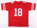 Dante Pettis Signed San Francisco 49ers Jersey (Beckett Hologram) 2nd Year W,R,