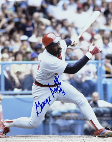 GEORGE SCOTT Signed 8x10 Photo #2 - Boston Red Sox All Star 1B - AUTO