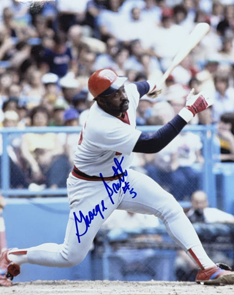 GEORGE SCOTT Signed 8x10 Photo #2 - Boston Red Sox All Star 1B - AUTO