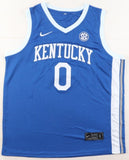 Rob Dillingham Signed Kentucky Wildcats Nike Jersey /Beckett 2024 T-Wolves #1 Pk