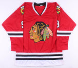 Bobby Hull Signed Jersey Inscribed "The Golden Jet" & "HOF 1983" (Beckett COA)