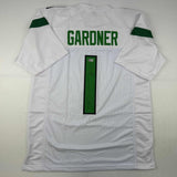 Autographed/Signed Ahmad Sauce Gardner New York White Jersey Beckett BAS COA