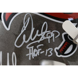 Tampa Bay Buccaneers SB 37 Alstott Sapp +3 Signed F/S TB Helmet Beckett W 54861