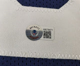 Rahib "Rocket" Ismail Signed Dallas Cowboy Throwback Jersey (Beckett) Notre Dame