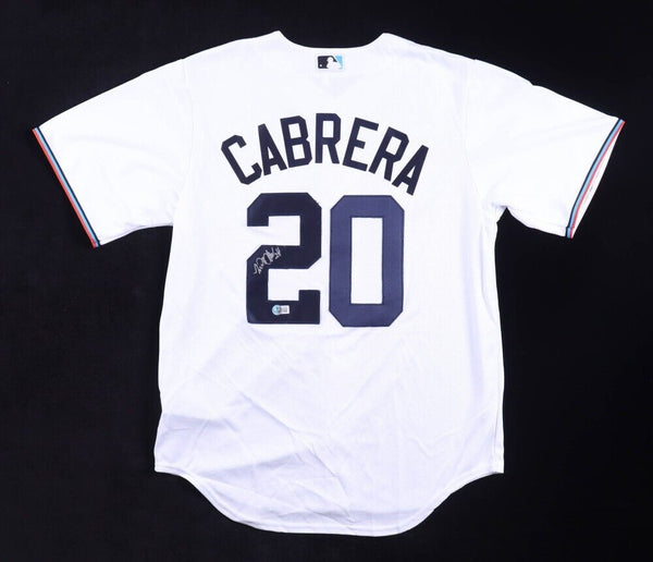 Miguel Cabrera Signed Florida Marlins Jersey (Beckett) Ex-Miami Third Baseman