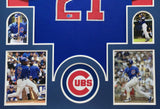 FRAMED CHICAGO CUBS SAMMY SOSA AUTOGRAPHED SIGNED JERSEY BECKETT COA