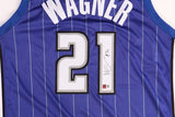 Mo Wagner Signed Magic Jersey (PA COA) Older Brother of Franz - Orlando Teammate