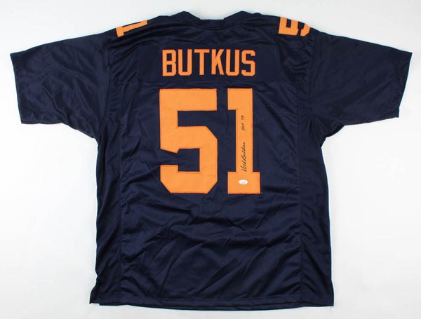 Dick Butkus Signed Chicago Bears Color Rush Jersey (JSA COA) 8xPro Bowl L.B.