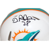 Devon Achane Autographed/Signed Miami Dolphins Mini Helmet Beckett 43835