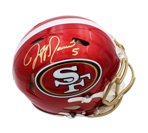 Jeff Garcia Signed San Francisco 49ers Speed Authentic Flash NFL Helmet