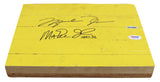 Michael Jordan & Magic Johnson Authentic Signed 8x10 Forum Floorboard PSA & UDA