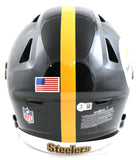 Troy Polamalu Signed Pittsburgh Steelers F/S Speed Flex Helmet - Beckett W Holo