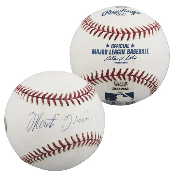 Giants Monte Irvin Authentic Signed OML Baseball Autographed BAS #BU64220