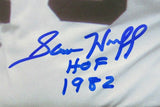 Sam Huff Washington Redskins Signed 16x20 Photo JSA HOF 1982 BA 130427
